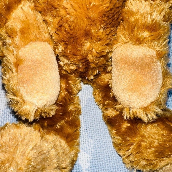 Excellent Condition Douglas Cuddle Toy 12” Fuzzy Carmel Teddy Bear - Picture 6 of 10